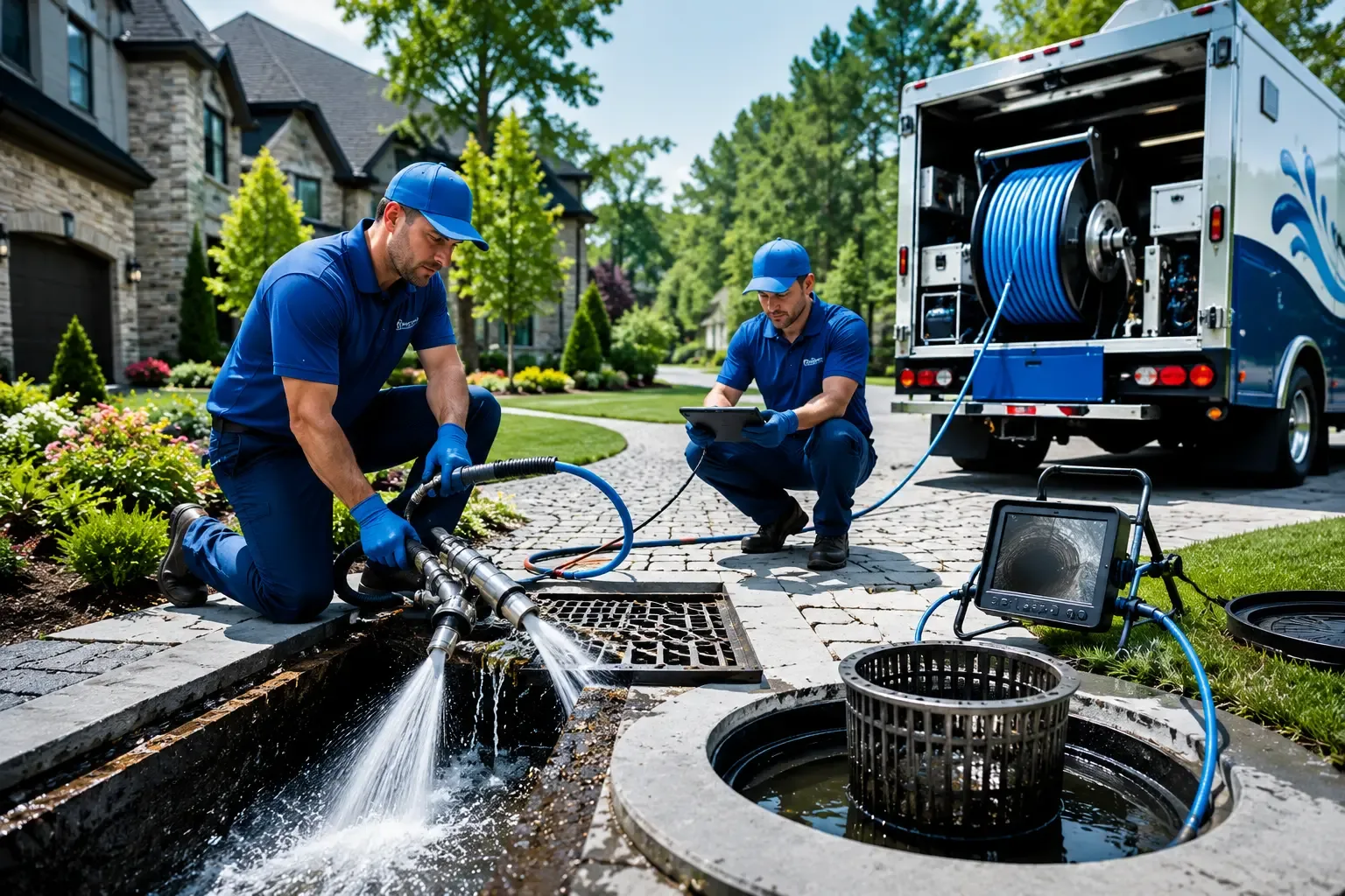 Local outdoor drain cleaning professionals in Roswell, GA